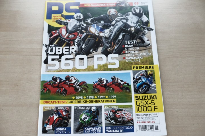PS Sport Motorrad 08/2015